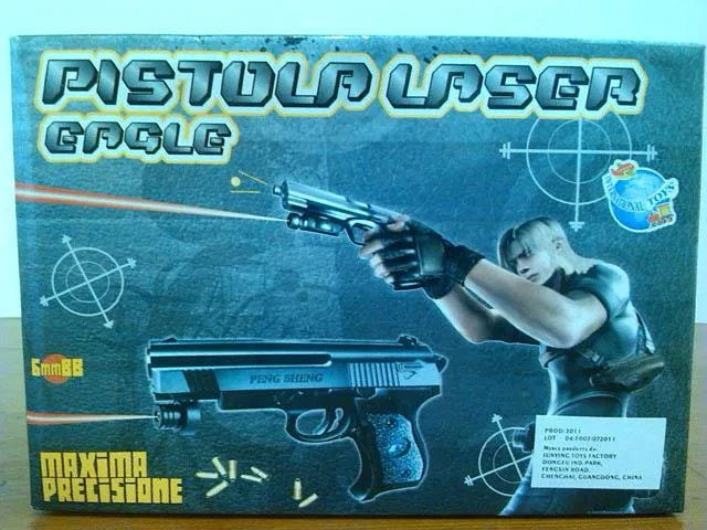 Pistola giocattolo con laser «Pistola Laser - Eagle» — foto 5 dell'alert A12/0259/14