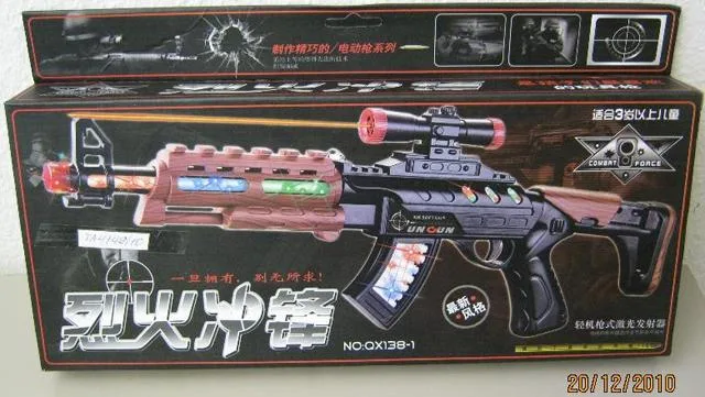 Pistola laser giocattolo & #13; & #13; — foto 2 dell'alert 0215/11