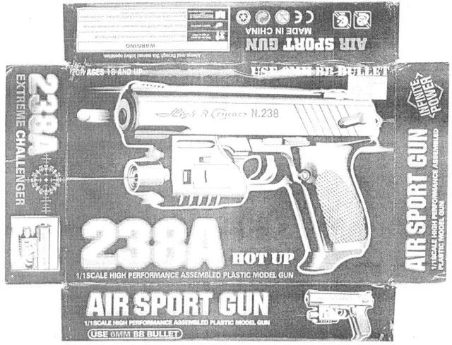 Pistola laser – Sport Gun — foto 2 dell'alert 1391/09