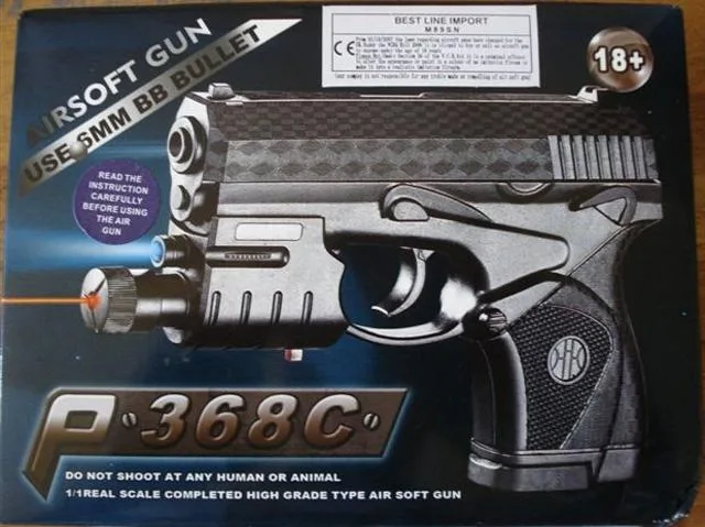 Pistola morbida ad aria P368C — foto 1 dell'alert 1604/10