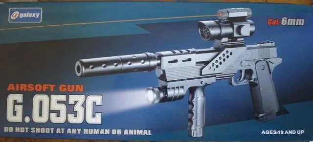 Pistola morbida dell'aria G.053C (Galaxy)