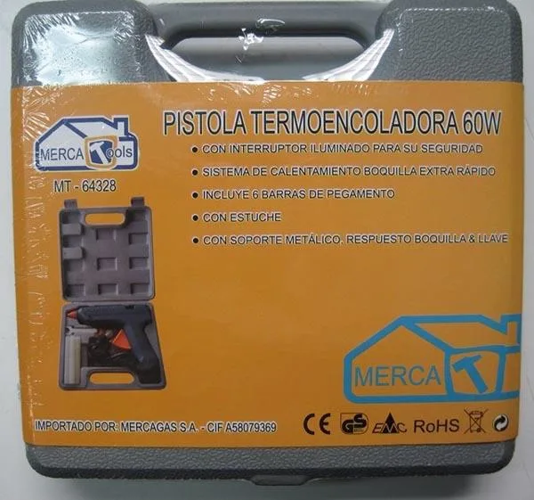 Pistola colla a caldo «Pistola Termoencoladora» — foto 1 dell'alert A12/0266/15