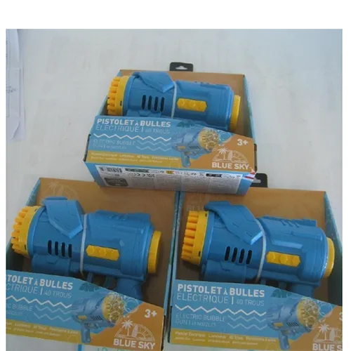 Pistola a bolle giocattolo «PISTOLET A BULLES ELECTRIQUE» — foto 2 dell'alert SR/02525/25