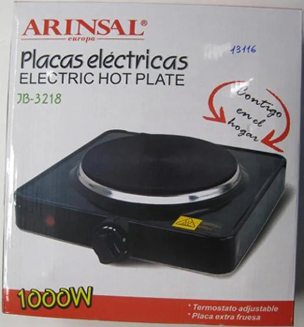 Piastra calda elettrica «Placas Electricas» — foto 2 dell'alert A12/1446/13