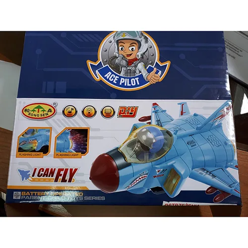 Giocattolo elettrico dell'aeroplano «Plane Fighter» (SONGSEN TOYS FACTORY)
