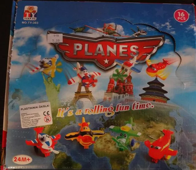Set di giocattoli in plastica «Planes» — foto 3 dell'alert A12/0853/14