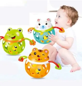 Giocattolo di plastica «Plastic Baby Teether Hand Grasping Ball Toys Plast»