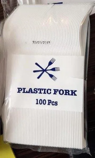 Forcella di plastica «Plastic fork» — foto 2 dell'alert A12/1944/19