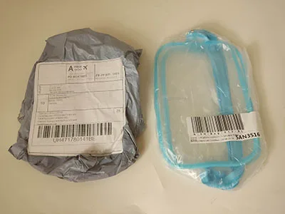 Borsa cosmetica «Plastic PVC Clear Transparent Case Cosmetic  Plast»