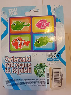 Giocattolo di plastica «Plastic wind-up toy» — foto 2 dell'alert A12/00250/23