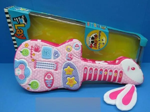 Giocattolo musicale morbido «Play Baby's first guitar» (Unknown)