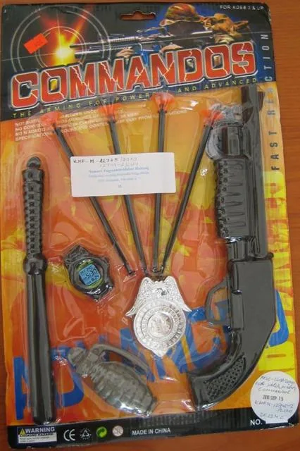 Play-set della polizia "Játékpisztoly" &amp; #13; (COMMANDOS)