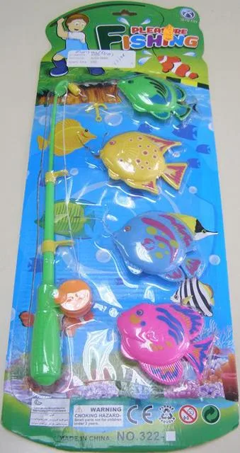 Giocattolo da pesca magnetico «Pleasure fishing» (XI GI TOY)