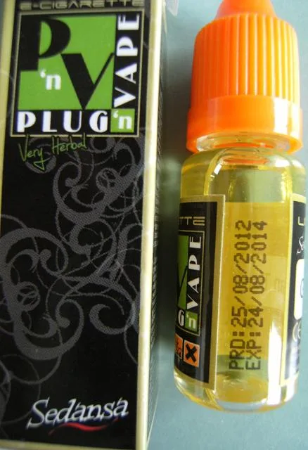 Liquido per sigarette elettroniche «Plug 'n Vape» (Sedansa)
