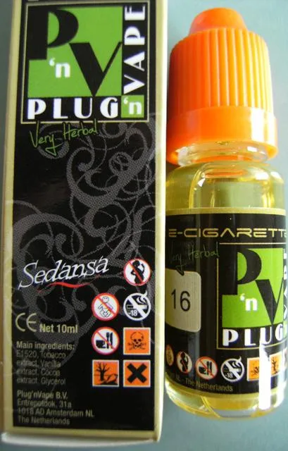 Liquido per sigarette elettroniche «Plug 'n Vape» — foto 2 dell'alert A12/1531/13