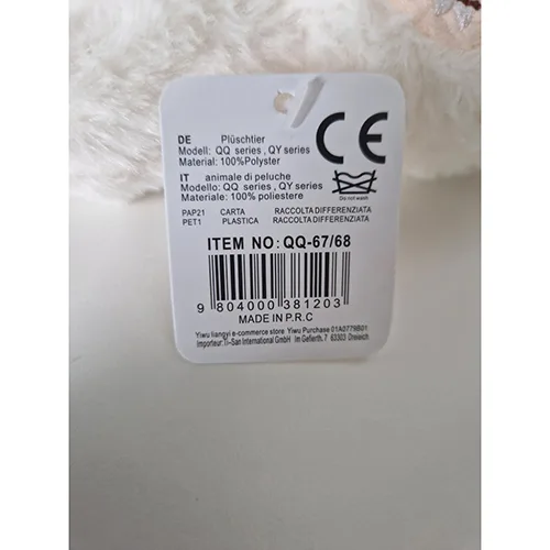 Portachiavi con giocattolo morbido «Plüschtier / animale di peluche» — foto 3 dell'alert SR/03570/25