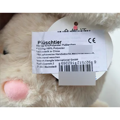 Giocattolo morbido «Plüschtier Hase» — foto 2 dell'alert A12/02998/24