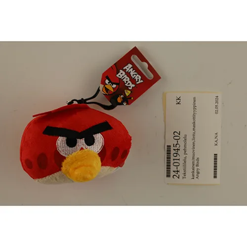 Set di giocattoli morbidi «Plush Bag Clip - Red, Plush Bag Clip - Leonard» — foto 3 dell'alert A12/02012/24