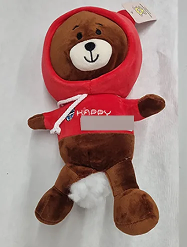 Giocattolo morbido «PLUSH BEAR DRESSED»