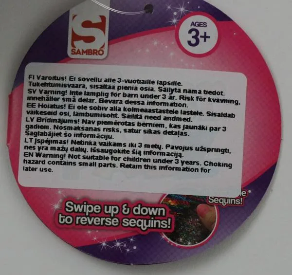 Giocattolo morbido con paillettes «Plush clip-on and Plush toy» — foto 3 dell'alert A12/0955/19