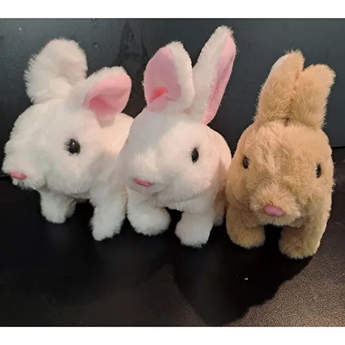 Coniglio giocattolo a batteria «Plush Toy rabbit» — foto 5 dell'alert SR/02394/25