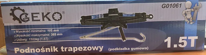 Carrello elevatore a forbice «Podnosnik trapezowy» (Geko)
