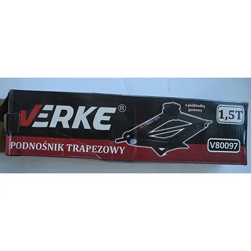 Jack a forbice «Podnosnik trapezowy» (VERKE)