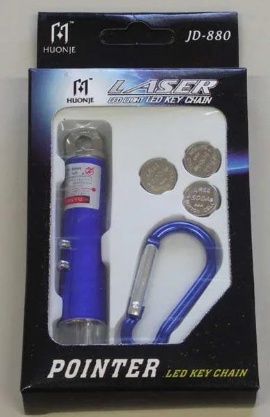 Puntatore laser «Pointer LED Key Chain» — foto 2 dell'alert A12/1198/15