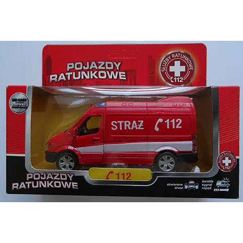 Auto giocattolo «Pojazdy ratunkowe» (DAFFI)