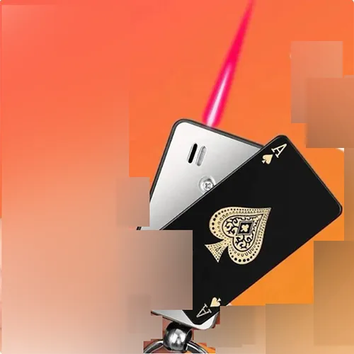 Accendino di novità «poker card / Pokerkarte»