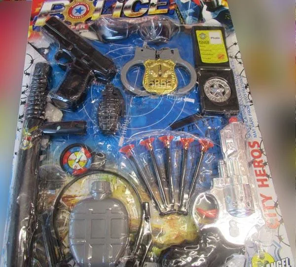 Set della polizia di giocattoli «Police, City Heros» (Kig)