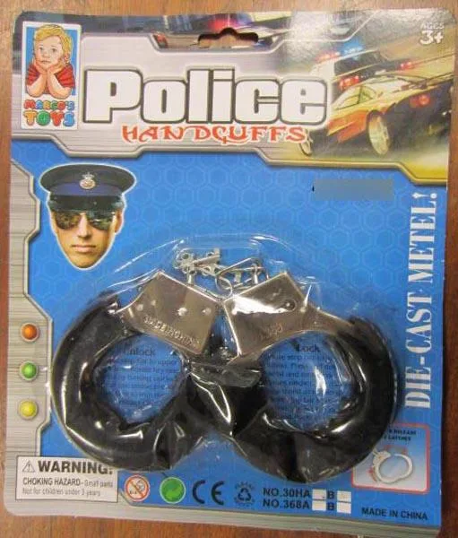 Manette giocattolo «Police HANDCUFFS» (Marco's Toys)