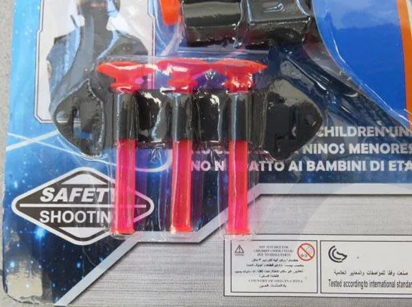 Set di pistole giocattolo «POLICE SERIES - THE POWER OF THE WARRIOR» — foto 2 dell'alert A12/0951/17