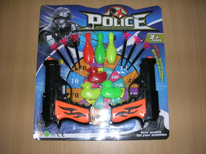 Set della polizia di giocattoli «Police soft bullet gun»