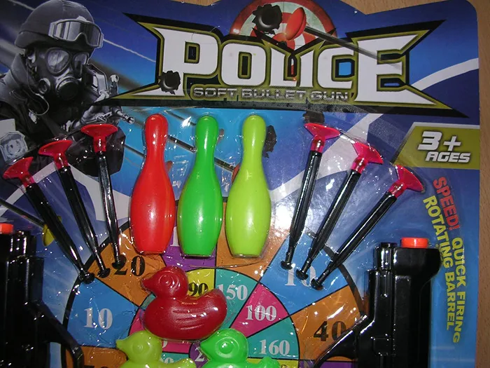 Set della polizia di giocattoli «Police soft bullet gun» — foto 2 dell'alert A12/01897/20