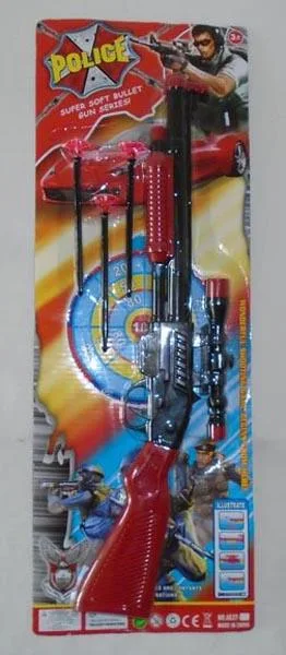 Set di armi giocattolo «POLICE - SUPER SOFT BULLET GUN SERIES!» (Unknown)