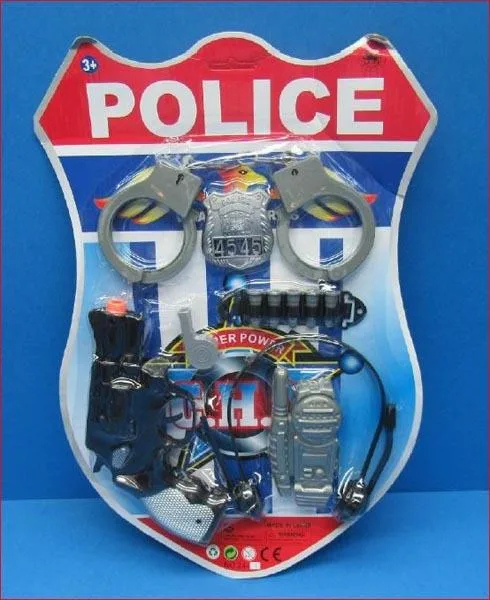 Set di pistole giocattolo «POLICE» (Toinsa)