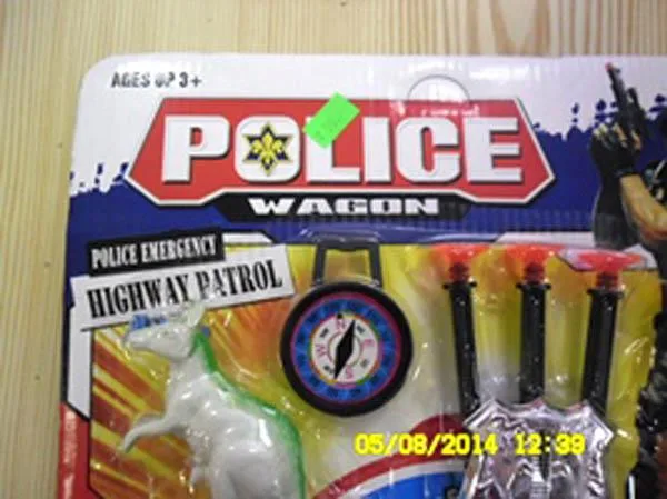 Set di polizia giocattolo «POLICE wagon» — foto 2 dell'alert A12/2047/14