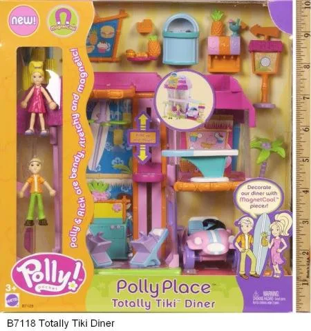 Polly Pocket Magnetic Play sets “Mattel” (Mattel)