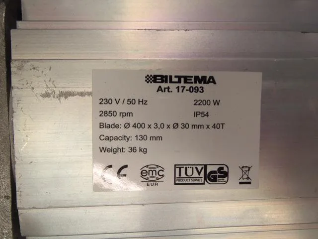 Sega circolare «Polttopuusirkkoll» — foto 3 dell'alert A12/1343/12