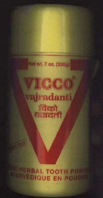 Polvere di denti a base di erbe "Vicco Vajradanti" &amp; #13; (Vicco)
