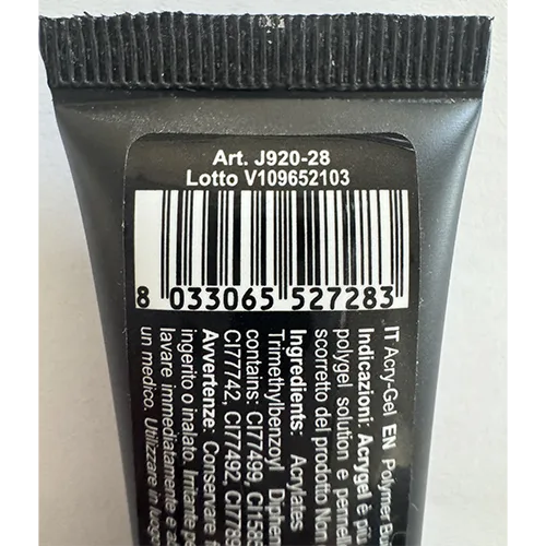 Gel per chiodi «Poly Gel - Gel costruttore easy-shape» — foto 3 dell'alert SR/01721/26