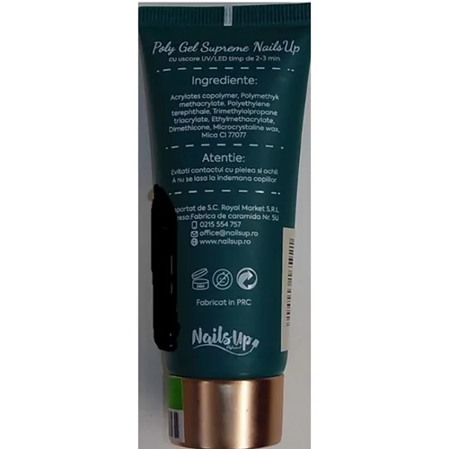 Gel per unghie «Poly Gel Supreme 013» — foto 3 dell'alert SR/04273/25