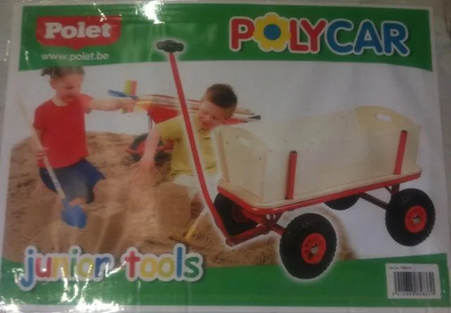 Carrello pull-along &amp; #13; &amp; #13; «Polycar - Junior tools» (Polet)