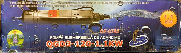 Pompa sommergibile «POMPĂ SUBMERSIBILĂ DE ADĂNCIME» — foto 4 dell'alert A12/00800/21