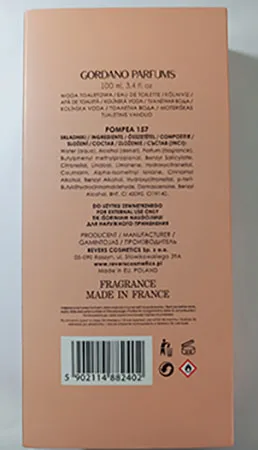 Eau de toilette «POMPEA» — foto 2 dell'alert A12/02565/23