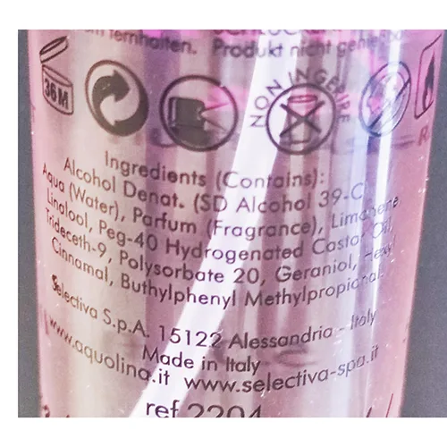 Acqua corporea profumata «Pompelmo Rosa» — foto 2 dell'alert SR/01862/25
