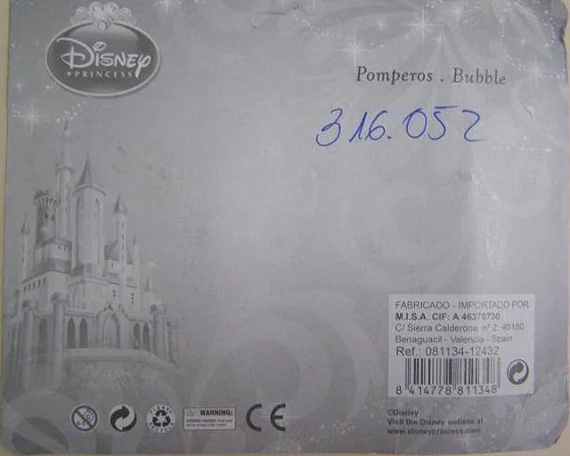 Giocattolo della bolla di sapone «Pomperos - Bubble» — foto 2 dell'alert A12/1023/13