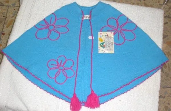 Poncho delle ragazze (Grace)