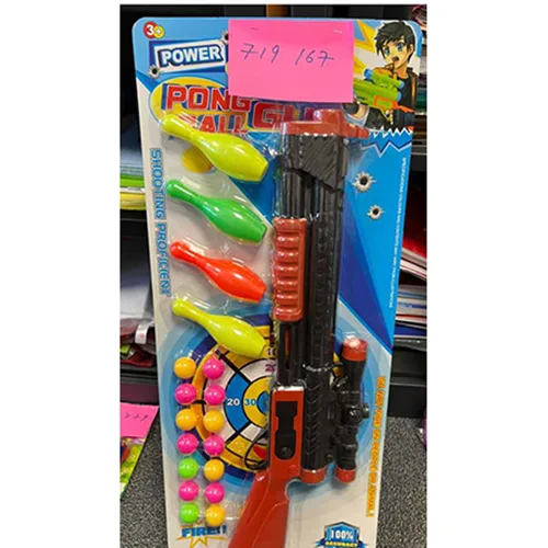 Pistola giocattolo «Pong Ball Gun» (Baskos)